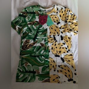 Farm Rio plantain/banana tshirt